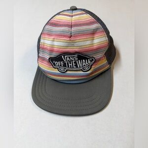 Vans Off The Wall Classic Patch Multicolor Gradient Snapback Trucker Hat